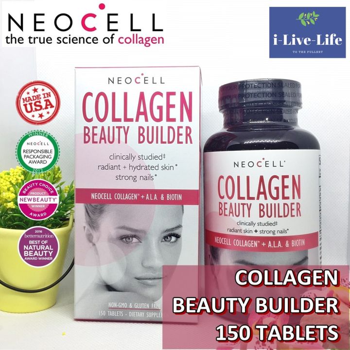 นีโอเซลล์-คอลลาเจน-บิวตี้บิวเดอร์-neocell-collagen-beauty-builder-150-tablets