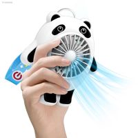 ▨☼❁ Portable Handheld Fan Powerful Electric Personal Hand Fans Panda Shape Desk Fan For Travel Camping And Outdoor Activities