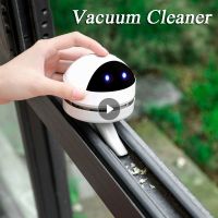 ஐ Portable Mini Desktop Vacuum Cleaner USB Charging Table Sweeper Desktop With Clean Brushes For Home Office Pencil Crumbs