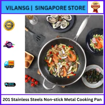 Pfoa Free 24 26 28cm Non-Stick Aluminum Frying Pan Dosa Crepe Tawa Pancake  Pan - China Tawa Pan and Fry Pan price