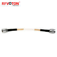 จัดส่งฟรี2ชิ้น RF Coaxial Connector TNC ชาย TNC ปลั๊กสำหรับ RG142สาย Assembly