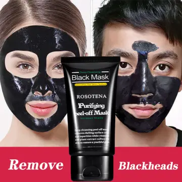 SHILLS Black Mask for Men, Black Mask Purifying Peel South Korea