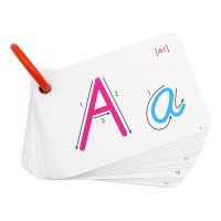 26 English Alphabet Cards Children English Alphabet Read Writing Cognitive Cards Learning Montessori Educational Toys for Kids Flash Cards