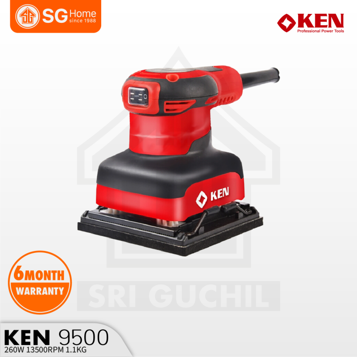 KEN 9500 260W Electric Orbital/Palm Sander Lazada