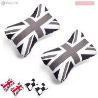 Paileco 2pcs Neck Pillow ( Union Jack Checkered Coton)