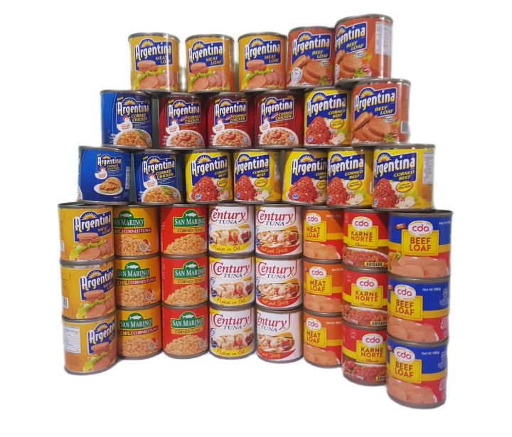 Assorted Grocery Package Set 024 Budget Canned Goods Package Pack