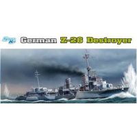 โมเดลประกอบ Dragon Models 1/350 DRA1064 GERMAN Z-26 DESTROYER