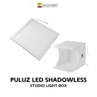 PULUZรุ่นพิเศษ 3 LED ฟรีผ้าฉาก 6 สี มีแผงไฟลบเงา กล่องถ่ายสินค้า Light room Light Box กล่องถ่ายรูปสินค้า ถ่ายสินค้า