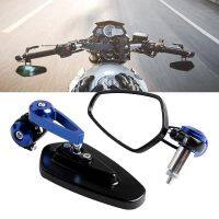 7/8" 22mm Universal Aluminum Motorcycle Rearview Mirror HandleBar Ends Side Mirrors For DUKE390 790 GSX Z400 Mirrors