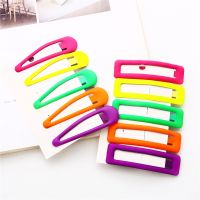 【cw】 5pcs/Lot Colors Matt Hair Mixed 5 colors Barrettes Hairpins for girls Womens Hairgrips Styling Accessories 1