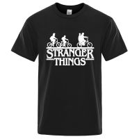 Stranger Things Funny Design For Men T Shirts Printed 2022 Street Style Tshirt Quality Short Gildan