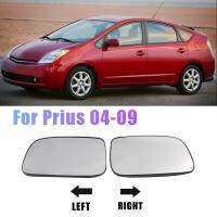 Left+Right Door Wing Side Mirror Glass Heated with Backing Plate for Toyota Corolla (2004-07 Asian Version) Prius 04-09