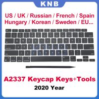 Laptop A2337 Keys Keycaps US UK French Russian Spain EU For Macbook Air Retina 13" M1 A2337 Key Cap Keyboard 2020 EMC 3598