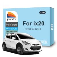 [ANYA Auto Parts] Parstar 9ชิ้น LED มหาดไทยแสงโคมไฟชุดสำหรับ Hyundai Ix20 2010 2011 2012 2013 2014 2015 2016รถหลอดไฟโดมอ่านลำต้น C An BUS