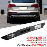 Trunk Grip ป้ายทะเบียน Light Trim Assembly 8P48275743FZ สำหรับ-A3 A4 A6 Q7 S4รถอุปกรณ์เสริม