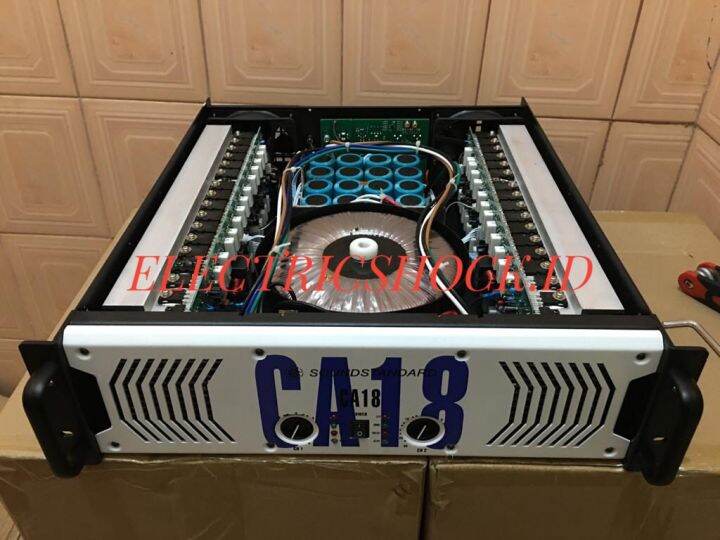 POWER AMPLIFIER SOUNDSTANDARD CA 18 / CA18 BODY BIASA NEW WHITE GRADEA