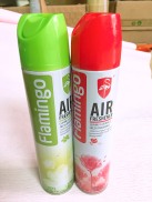 Bình Xịt khử mùi xe ôtô Air Freshener Flamingo Hương Hoa Hồng - Bình 330ml