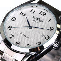 Top Luxry Brand Winner Men Automatic Mechanical Wrist Watches Stainless Steel Business man Watch Male Valentines Day Gift