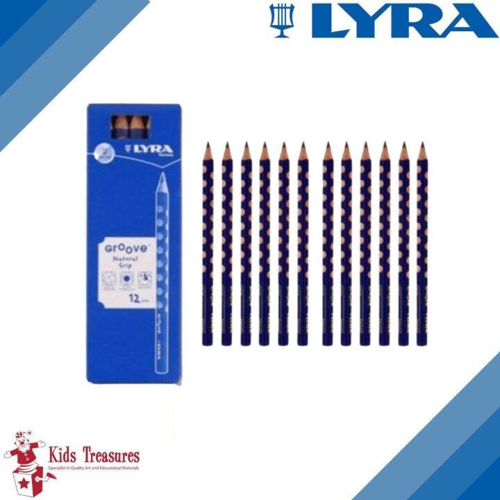 Lyra Groove Jumbo Natural Grip Pencil (B) | Lazada Singapore