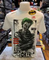 เสื้อยืดโจ๊กเกอร์ JOKER-318-WH