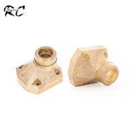 Brass Weights Diff Cover Currie F9 Portal Axle Housing Output for 1/10 RC Crawler Axial Capra 1.9 Unlimited Trail Buggy Upgrade