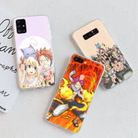 อ่อนนุ่ม ซิลิโคน เคสโทรศัพท์ หรับ Samsung M02S F02S A02S A12 A02 M02 A51 A72 A21S Ultra A42 10 A52S A32 A52 A22 A11 A01 Note 20 A71 Plus Lite ปก โปร่งใส TPU To-41 Fairy Tail