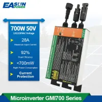 700W 600W 500W 350W 300W ไมโครอินเวอร์เตอร์แผงโซล่าเซล MPPT อินพุต DC26V-46V PV เอาต์พุต AC110V-240V ระบบพลังงานแสงอาทิตย์ระบบออนกริดในบ้าน