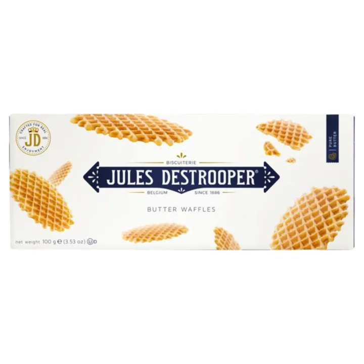 Jules Destrooper Butter Waffle Crumble Biscuit 100g Lazada PH
