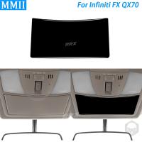 สำหรับ Infiniti FX 2009-2013 QX70 14เปียโนสีดำแว่นตากรณีแผงตกแต่งปกรถอุปกรณ์ตกแต่งภายในสติ๊กเกอร์