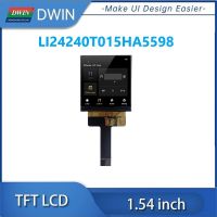 DWIN 1.54 Inch 240x240 ST7789V2 Driver IPS TFT LCD Display For Industry 550 Nit and SPI Interface LI24240T015HA5598