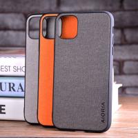 【Great. Cell phone case】กรณีสำหรับ iPhone 14 13 12 11 Pro Max X XS มินิ XR 8 7 6 6วินาทีบวก SE 2020 C Oque หรูหราสิ่งทอหนังผิวโทรศัพท์กรณีปก F Unda