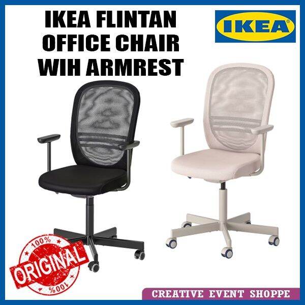 IKEA FLINTAN Office Chair With Armrests Kerusi Pejabat Berlengan Lazada