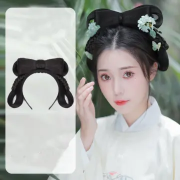 AUGUSTUS Dirty Braids Wig, Invisible Chinese Style Twist Braid Ponytail,  Hair Accessories Synthetic Fashion Brown Hanfu Wig Extension Women | Shopee  Singapore