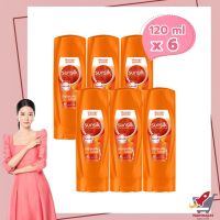 Sunsilk Conditioner 120 ml x 6 Orange  ซันซิล ครีมนวดผม แดเมจ รีสโตร์ สูตรบำรุงผมเสียในทันที 120 มล. แพ็ค 6 ขวด