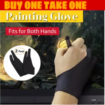 1Pc Artist Drawing Glove Stretchy Prevent Mess Up Firm Stitching