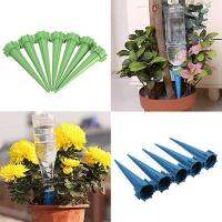 12pcs Automatic Watering Irrigation Spike Plant Flower Plastic Cone Drip Sprinkler Color Random Watering Systems  Garden Hoses