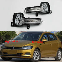 สำหรับโฟล์คสวาเกน VW โปโลพลัส2019 2020 2021รถ LED เลี้ยวไฟกระจกตัวบ่งชี้กระจกมองหลังโคมไฟ