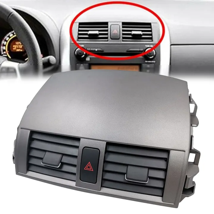 Car Center Dash Air Vent Panel Emergency Light Control Switch For