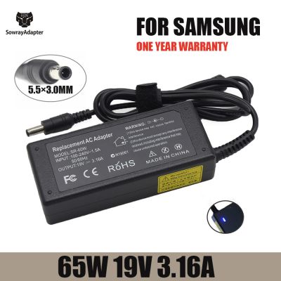 hot【DT】 19V 3.16A 5.5x3.0mm Laptop samsung R429 RV411 R428 RV415 RV420 RV515 R540 R510 R522 R530 Notebook Charger