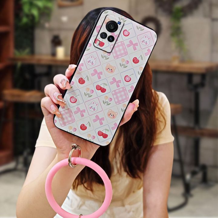 heat-dissipation-funny-phone-case-for-vivo-x60-the-new-advanced-mens-and-womens-solid-color-liquid-silicone-ring-cute