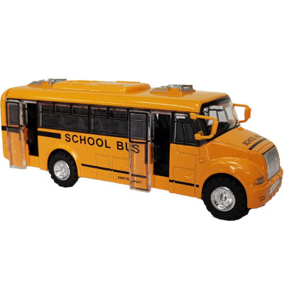 CFDTOY โมเดล รถโรงเรียน โมเดลรถ รถบัส โมเดลรถโรงเรียน scale 1:32 BF018