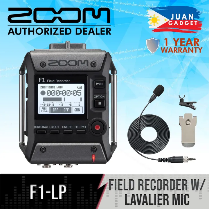 値下げ レコーダー ZOOM F1 Lavalier Mic Pack - レコーディング/PA機器