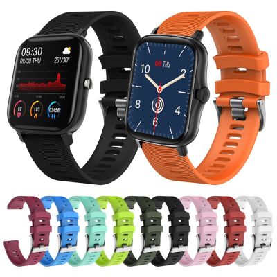 vfbgdhngh Sports Silicone Strap For COLMI P8 Plus WristBand P8 Pro P9 P12 Band Bracelet Watchband Easyfit 20mm Replacement accessories