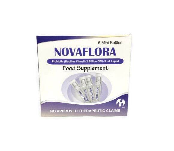 NOVAFLORA - Probiotic ( Bacillus Clausii ) 2 Billion CFU/5ml Liquid, 6 ...