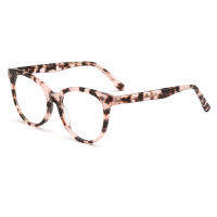 Acetate Cat Eye Style Women Glasses Frame Tortoiseshell Pattern Full Rim Female Myopia Prescription Spectacles Frames D62436