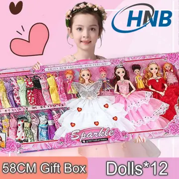 Barbie doll set online big