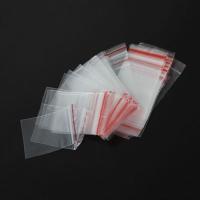 【CW】₪  100Pcs/Lot PE Self-styled 5 Wires Ziplock Lock Zipped Poly Plastic Food Storage Thick Transparent