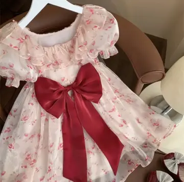 Shop Puff Sleeve Red Dress Toddler With Great Discounts And Prices Online -  Aug 2023 | Lazada Philippines