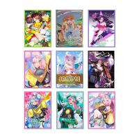 65 ชิ้น/เซ็ต 66X91Mm Genshin Impact Pokemon Marnie Ptcg การ์ดการ์ดป้องกันกรณีสีแฟลชอะนิเมะคอลเลกชันการ์ด-Souyine