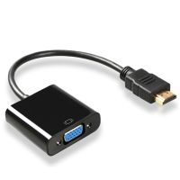 High Speed HDMI To VGA Adapter HDTV A Male To VGA Female Converter HDMI Scaler Video Cable Cord Converter For PC Laptop Cables